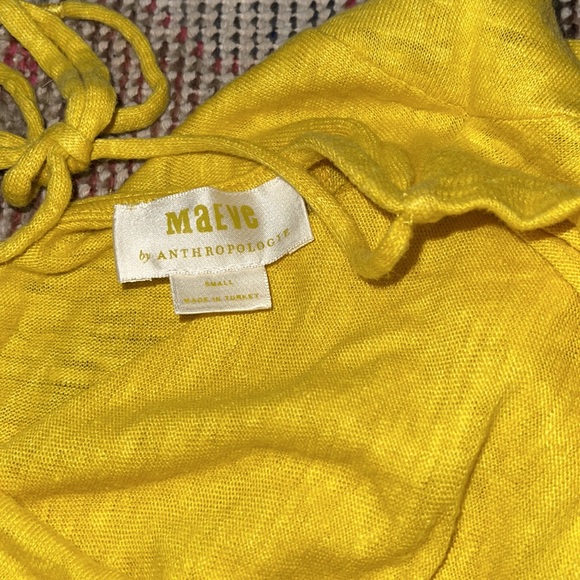 Anthropologie // Maeve Horizons Tee {Yellow}🌛 - Picture 11 of 13